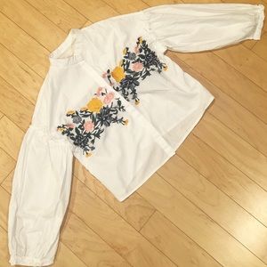 Embroidered Button Up Shirt